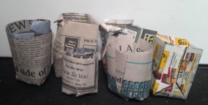 Paper pots